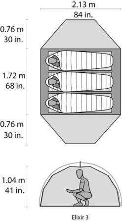 Msr Elixir 3 Tent - Green V2 Trekkerstent 11 Msr Elixir 3 Tent - Green V2 Trekkerstent -Tent Wereld Winkels 3519065 67529 msr elixir 3 tent green v2 trekkerstent 50