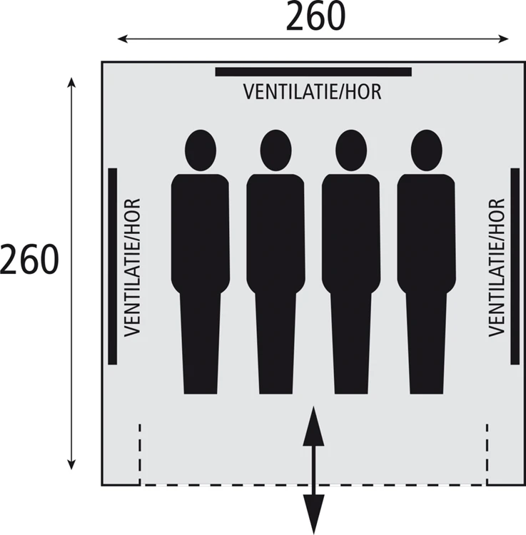 Safarica Sioux 260 Tipitent 4 Safarica Sioux 260 Tipitent - Afbeelding 2