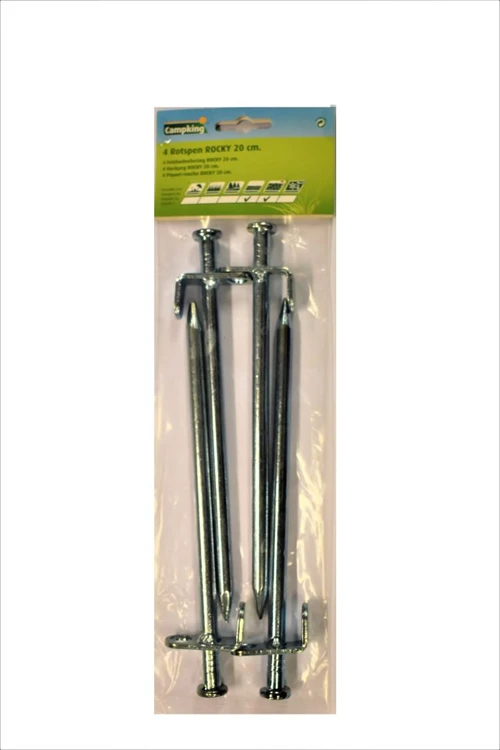 Campking Zak 4 Haring Rocky 20 Cm Haring 4 Campking Zak 4 Haring Rocky 20 Cm Haring - Afbeelding 2