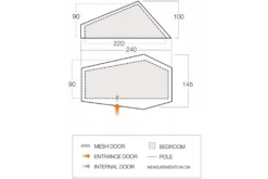 Vango F10 Project Hydrogen Trekkerstent -Tent Wereld Winkels 3970446 5023519187760 1