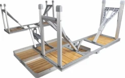 Bo-Camp Family Bamboe Tafel -Tent Wereld Winkels 4103328 8712013248004 4