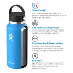 Hydro Flask 32 Oz Wide Flex Cap Thermofles -Tent Wereld Winkels 4381633 810028842717 1