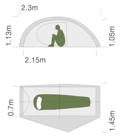 Exped Mira I Hl Trekkerstent -Tent Wereld Winkels 5019996 7640445457149 5