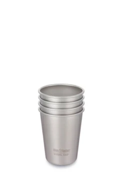 Klean Kanteen Steel Cup 295Ml/10Oz 4 Pack Drinkbeker
