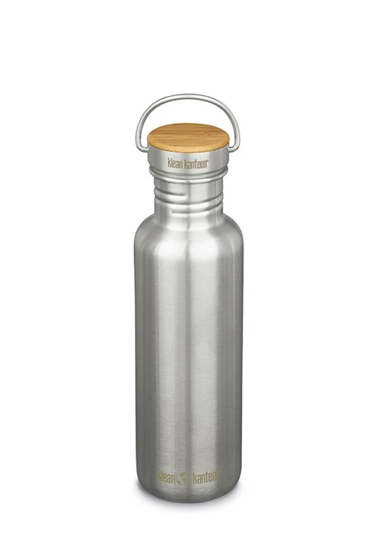 Klean Kanteen Reflect 800Ml/27Oz W/Bamboo Cap Drinkfles 3 Klean Kanteen Reflect 800Ml/27Oz W/Bamboo Cap Drinkfles