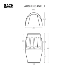 Bach Laughing Owl 4 Familietent -Tent Wereld Winkels 5626864 7615523298839 5