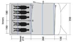 Outwell Avondale 5Pa Familietent Showmodel 13 Outwell Avondale 5Pa Familietent Showmodel -Tent Wereld Winkels 5668580 1000000081688 5