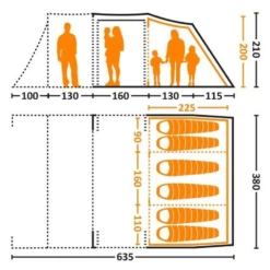 Eureka Spring Creek 6 Tp Familietent Showmodel 7 Eureka Spring Creek 6 Tp Familietent Showmodel -Tent Wereld Winkels 5678132 1000000081909 2