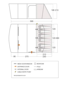 Vango Aether 600Xl Familietent