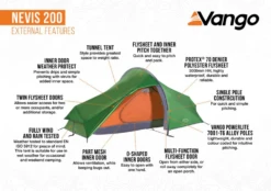 Vango Nevis 200 Trekkerstent -Tent Wereld Winkels 7315331 5059474004804 2