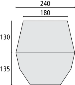 Safarica Kokomo Strandtent -Tent Wereld Winkels 7744060 8717437028980 2