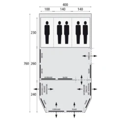 Bardani Royal Prestige Alu 400 Rsc Familietent 10 Bardani Royal Prestige Alu 400 Rsc Familietent -Tent Wereld Winkels 7744105 8717437041569 10
